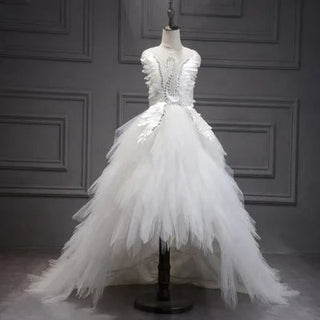 Children Ball Gown First Holy Communion Dress Swan Alodia Store