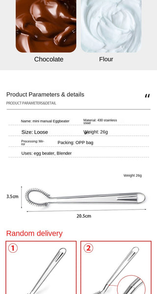 1 Piece 20cm Stainless Steel Magic Hand Held Spring Alodia Store