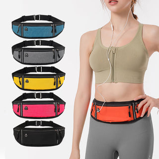 Professional Running Waist Bag Sports Belt Pouch Mobile Phone Case Men Women Hidden Pouch Gym SportsBags Running Belt Waist Pack Alodia Store