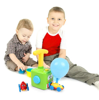 Balloon Launcher Car Toy Set Children's Balloon Launcher Toy Force Car Balloon Launcher Toys Kid's Preschool Educational Gifts Alodia Store