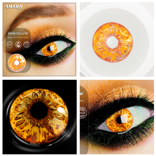 AMARA 2pcsCosplay Anime Eyes Lenses for Eyes AYY Series Makeup Sharingan Beauty Contact Lenses Eye Cosmetic Color Lens Eyes Alodia Store