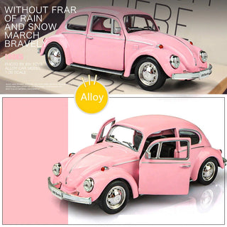 1:36 Mini Car 1967 VOLKSWAGEN Beetle Classic Alloy Car Model Diecasts Metal Toy Car Model Simulation Miniature Scale F346 Alodia Store