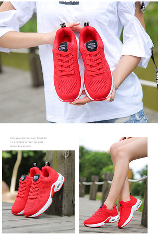 Women's Ladies Wedges Sneakers Sequins Shake Shoes alodia store