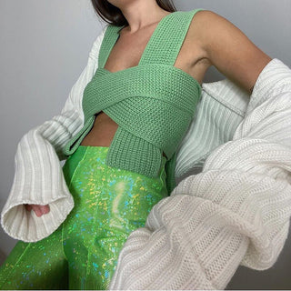 BandageTank Tops Sexy Backless alodia store