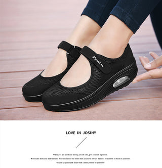 STRONGSHEN Women Flat Platform Shoes Summer Fashion alodia store