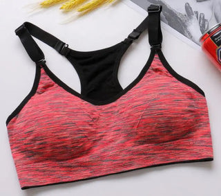 Women Sports Bras Fitness Sports Bra Tops Shockproof Shapes Quick Dry Running Gym Adjustable Underwear push up Yoga Bra Top Alodia Store
