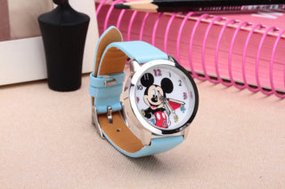 8 Candy Colors Fashion Colorful Watch Girls Children Cartoon Clock Mickey Cute Watches Lovely Relogio Kids Watches Men Reloj Alodia Store