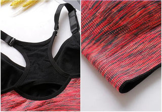 Women Sports Bras Fitness Sports Bra Tops Shockproof Shapes Quick Dry Running Gym Adjustable Underwear push up Yoga Bra Top Alodia Store