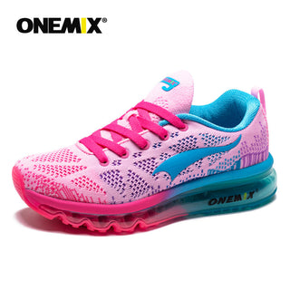 Woman Running Shoes For Women Nice Athletic Trainers Blue Air Cushion Sport alodia store