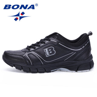 BONA New Hot Style Women Running Shoes Lace Up Athletic Shoes Outdoor Walking Jogging Shoes Comfortable Sneakers Free Shipping alodia store