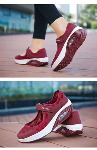STRONGSHEN Women Flat Platform Shoes Summer Fashion alodia store