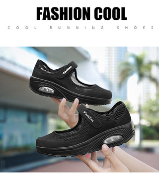 STRONGSHEN Women Flat Platform Shoes Summer Fashion alodia store