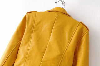 PU jacket Leather Alodia Store