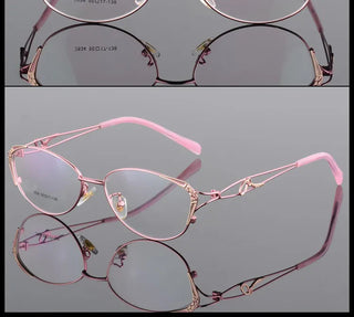 BCLEAR High Quality Popular Women Eyeglasses Full Frame Eye Glass Female Optical Glasses Frames Colorful Fashion Spectacle Frame Alodia Store