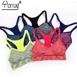Women Sports Bras Fitness Sports Bra Tops Shockproof Shapes Quick Dry Running Gym Adjustable Underwear push up Yoga Bra Top Alodia Store