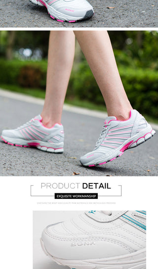 BONA New Basic Style Women Running Shoes Lace Up Sport alodia store