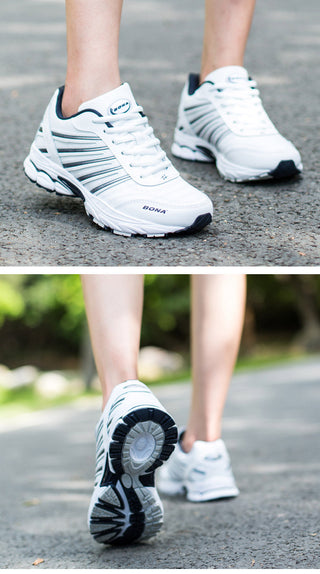 BONA New Basic Style Women Running Shoes Lace Up Sport alodia store