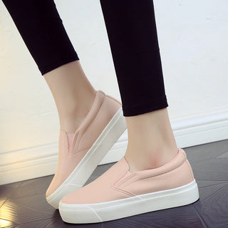 Women Sneakers Leather Shoes Sneakers Female New Fashion alodia store