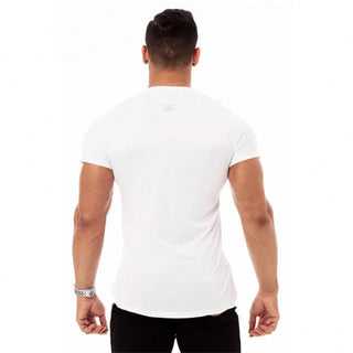 Compression Quick dry T-shirt Men Running Sport Skinny Short Tee Shirt Male Gym Fitness Bodybuilding Workout Black Tops Clothing alodia store
