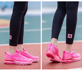 Woman Running Shoes For Women Nice Athletic Trainers Blue Air Cushion Sport alodia store