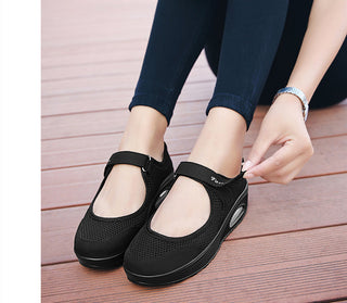 STRONGSHEN Women Flat Platform Shoes Summer Fashion alodia store