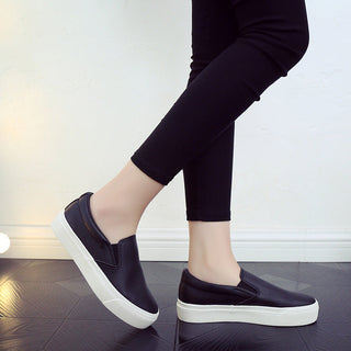 Women Sneakers Leather Shoes Sneakers Female New Fashion alodia store