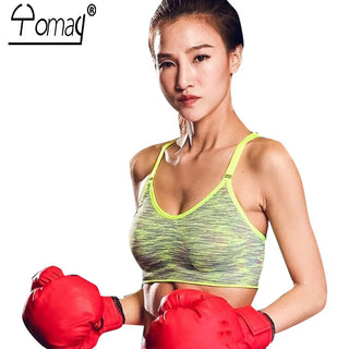 Women Sports Bras Fitness Sports Bra Tops Shockproof Shapes Quick Dry Running Gym Adjustable Underwear push up Yoga Bra Top Alodia Store