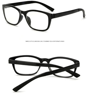 Fashion Womens Clear Lens Black Square Eye Glasses Eyeglasses Frame For Men Masculino Glass Transparent Alodia Store