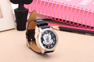 8 Candy Colors Fashion Colorful Watch Girls Children Cartoon Clock Mickey Cute Watches Lovely Relogio Kids Watches Men Reloj Alodia Store