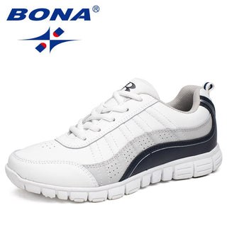 BONA New Hot Style Women Running Shoes Lace Up Athletic Shoes Outdoor Walking Jogging Shoes Comfortable Sneakers Free Shipping alodia store