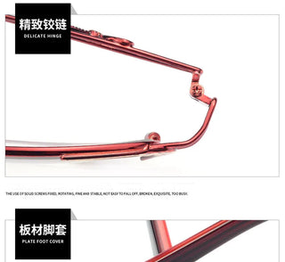 BCLEAR High Quality Popular Women Eyeglasses Full Frame Eye Glass Female Optical Glasses Frames Colorful Fashion Spectacle Frame Alodia Store