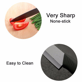 FINDKING Top quality  Zirconia black blade 3" 4" 5" 6" inch + Peeler + covers ceramic knife set kitchen Paring Fruit  knife Alodia Store