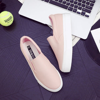 Women Sneakers Leather Shoes Sneakers Female New Fashion alodia store