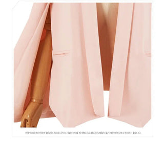 Coat Women Lapel Split Cloak Jacket Alodia Store
