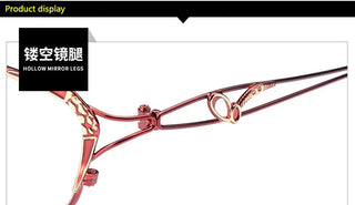 BCLEAR High Quality Popular Women Eyeglasses Full Frame Eye Glass Female Optical Glasses Frames Colorful Fashion Spectacle Frame Alodia Store