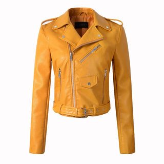 PU jacket Leather Alodia Store