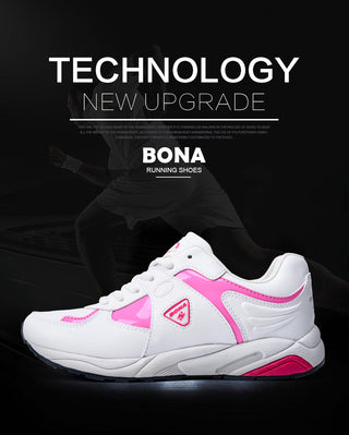 BONA New Popular Style Women Running Shoes Synthetic Lace alodia store