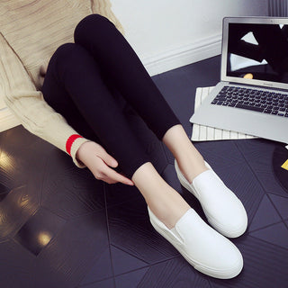 Women Sneakers Leather Shoes Sneakers Female New Fashion alodia store