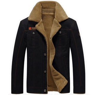 Mountainskin Winter Warm Jackets Thick Fleece Men's Coats Cotton Alodia Store