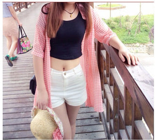 Summer Women Sexy Crop Tops Slim Short Women Sleeveless U Croptops Ladies Tank Tops Female Crop Tops Tube Vest 7 Colours alodia store