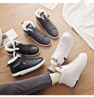Women Winter Boots Snow Boots  Ankle Keep Warm Plush Shoes ALODIA STORE