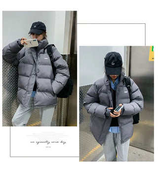 2023 women's parka coat fashion basic cotton down jacket winter Alodia Store