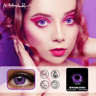 AMARA 2pcsCosplay Anime Eyes Lenses for Eyes AYY Series Makeup Sharingan Beauty Contact Lenses Eye Cosmetic Color Lens Eyes Alodia Store