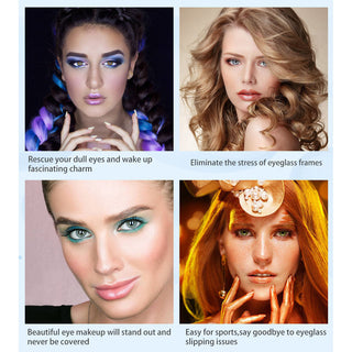 EYESHARE Color Contact Lenses for Eyes 2pcs Natural Brown Contact Lenses Gray Blue Lenses Yearly Beautiful Pupil Contact Lenses Alodia Store