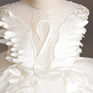 Children Ball Gown First Holy Communion Dress Swan Alodia Store