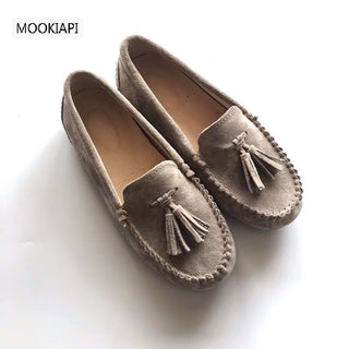 brand high quality women's shoes, 100% real leather, classic women's loafers alodia store