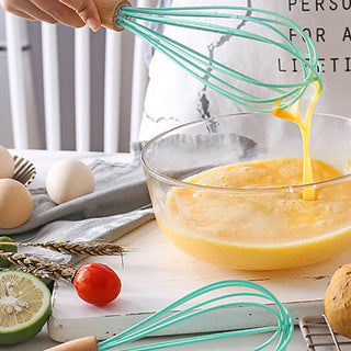1Pcs Manual Egg Beater PP Handle Whisk Milk Egg Kitchen Utensil Non-slip Multipurpose Egg Cream Mixing Mixer Tools Alodia Store