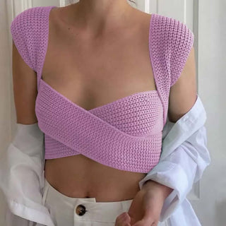 BandageTank Tops Sexy Backless alodia store