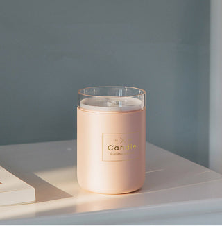 280ML Air Humidifier LED Candle Ultrasonic Cool Alodia Store