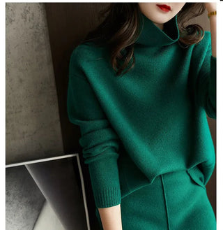 Autumn Knitted suit Korean with skirt two piece skirt set winter2 piece outfit Sweater 2023 Alodia Store